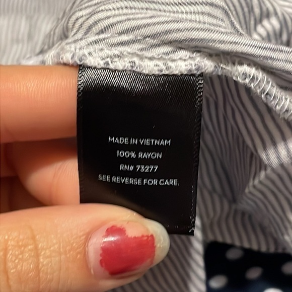 Simply Vera‎ Vera Wang Stripe Shirt - Picture 4 of 6